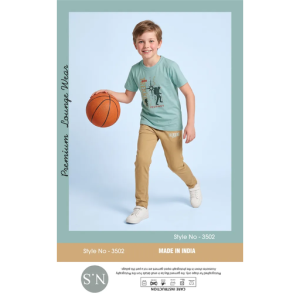 Stylish Teal Boys Pyjamas Set – Soft & Comfortable Everyday Wear