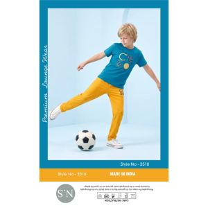 Stylish Blue Boys Pyjamas Set – Soft & Comfortable Everyday Wear