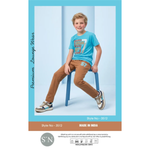Stylish Teal Boys Pyjamas Set – Soft & Comfortable Everyday Wear