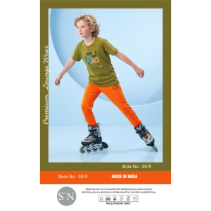 Stylish Olive Boys Pyjamas Set – Soft & Comfortable Everyday Wear