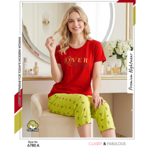 Women's Stylish Red Red Capri – Comfortable Everyday Fashion Wear
