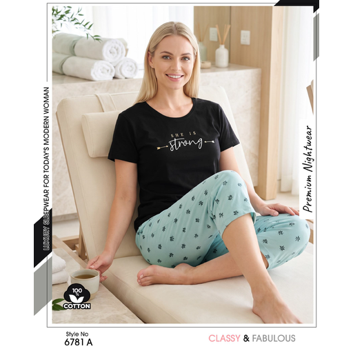Women's Stylish Black Gray Capri – Comfortable Everyday Fashion Wear