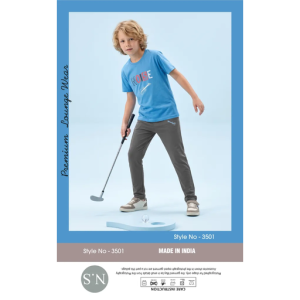 Stylish Blue Boys Pyjamas Set – Soft & Comfortable Everyday Wear